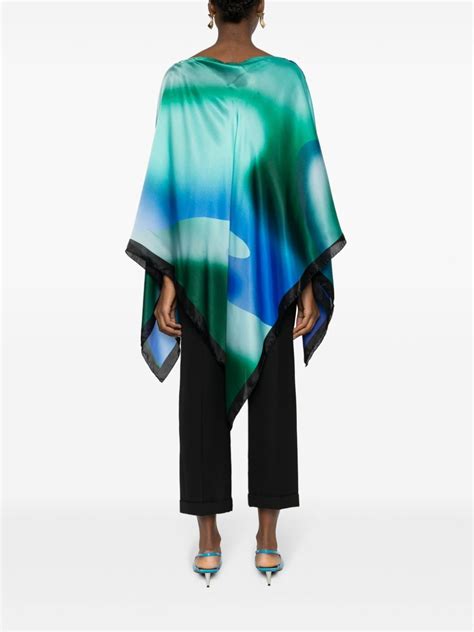 giorgio armani poncho